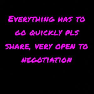 various clothing, difficult to find. all different styles and sizes